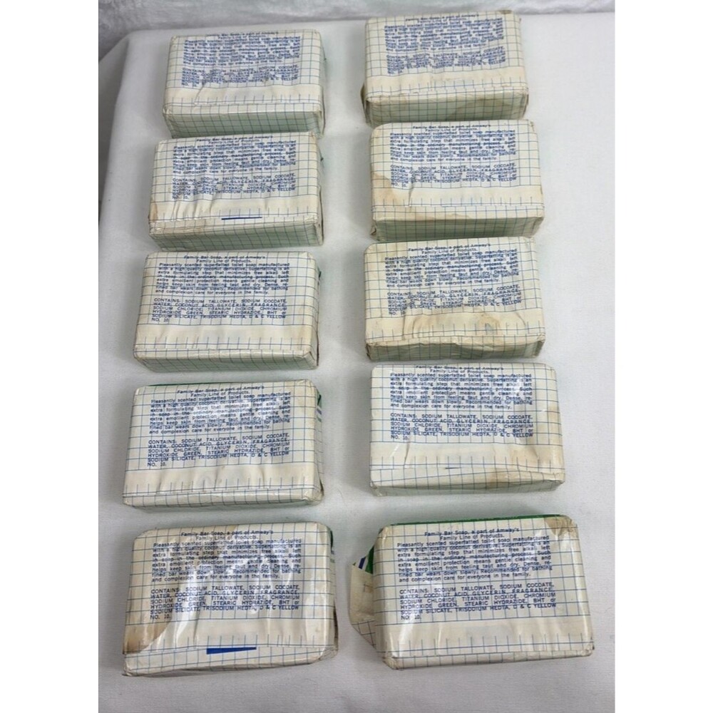 Lot of 10 Vintage Amway Family Bar Soap 3.25 oz each 1980 NEW - Picture 5 of 8